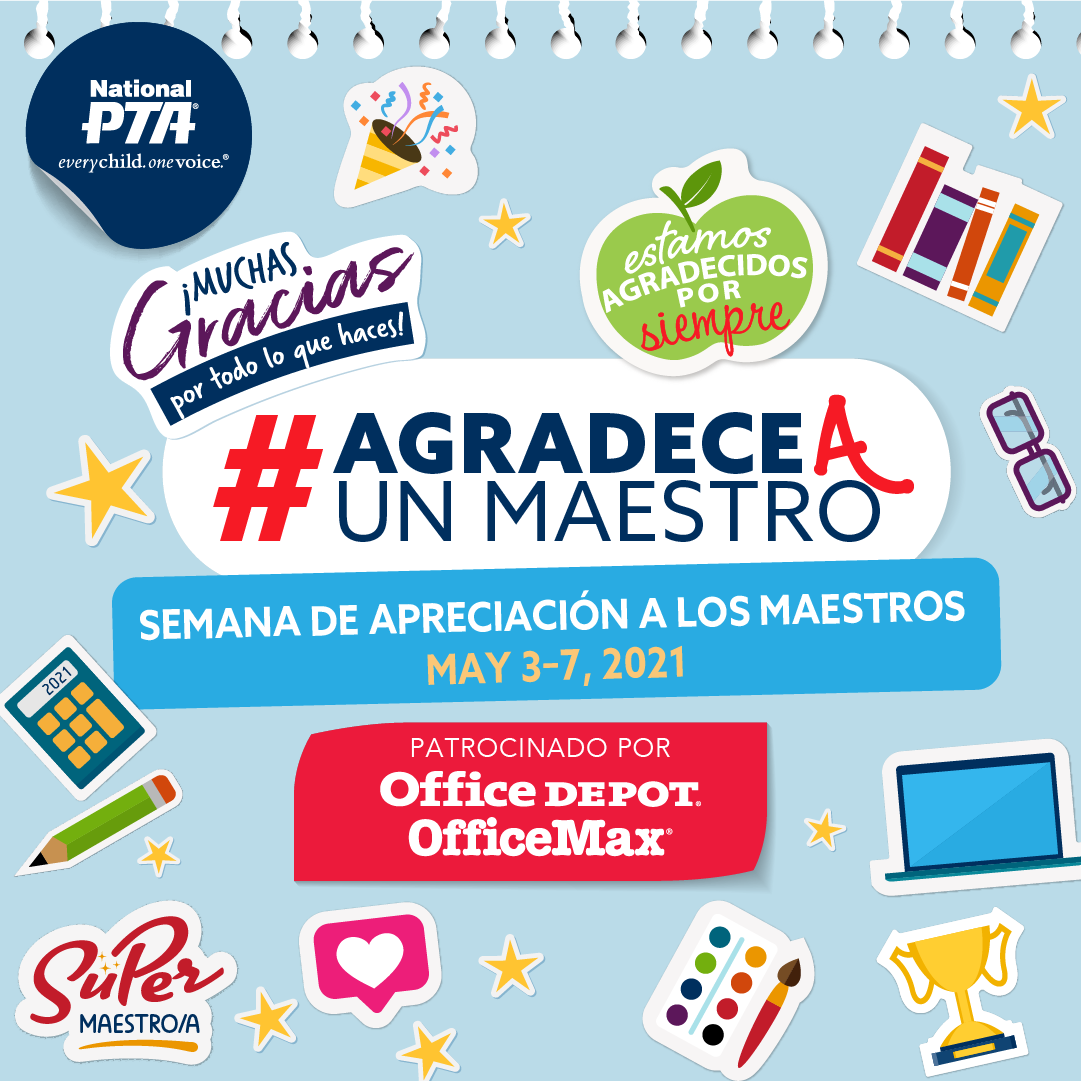 Teacher Appreciation Week (In English y en Español) Southbridge