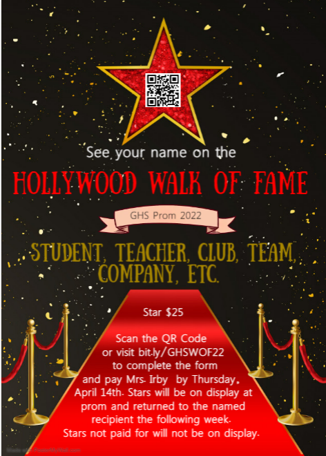Walk of Fame Flyer