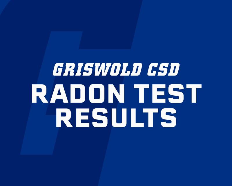 Griswold CSD Radon Test Results