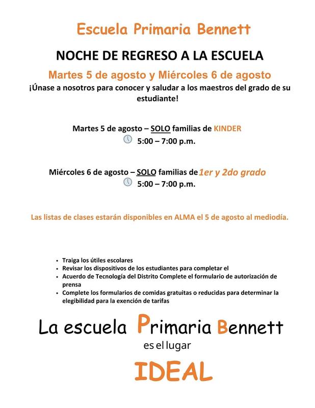 Noche de Regreso a la Escuela Featured Photo