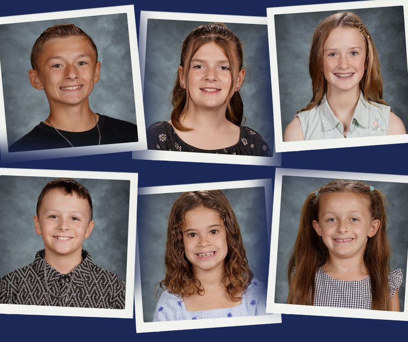 school photos of the six named winners