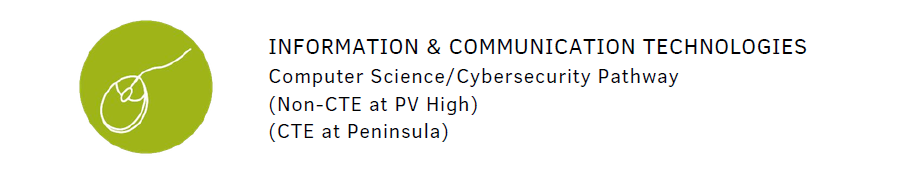 Information Communication Technologies CTE Pathway tile