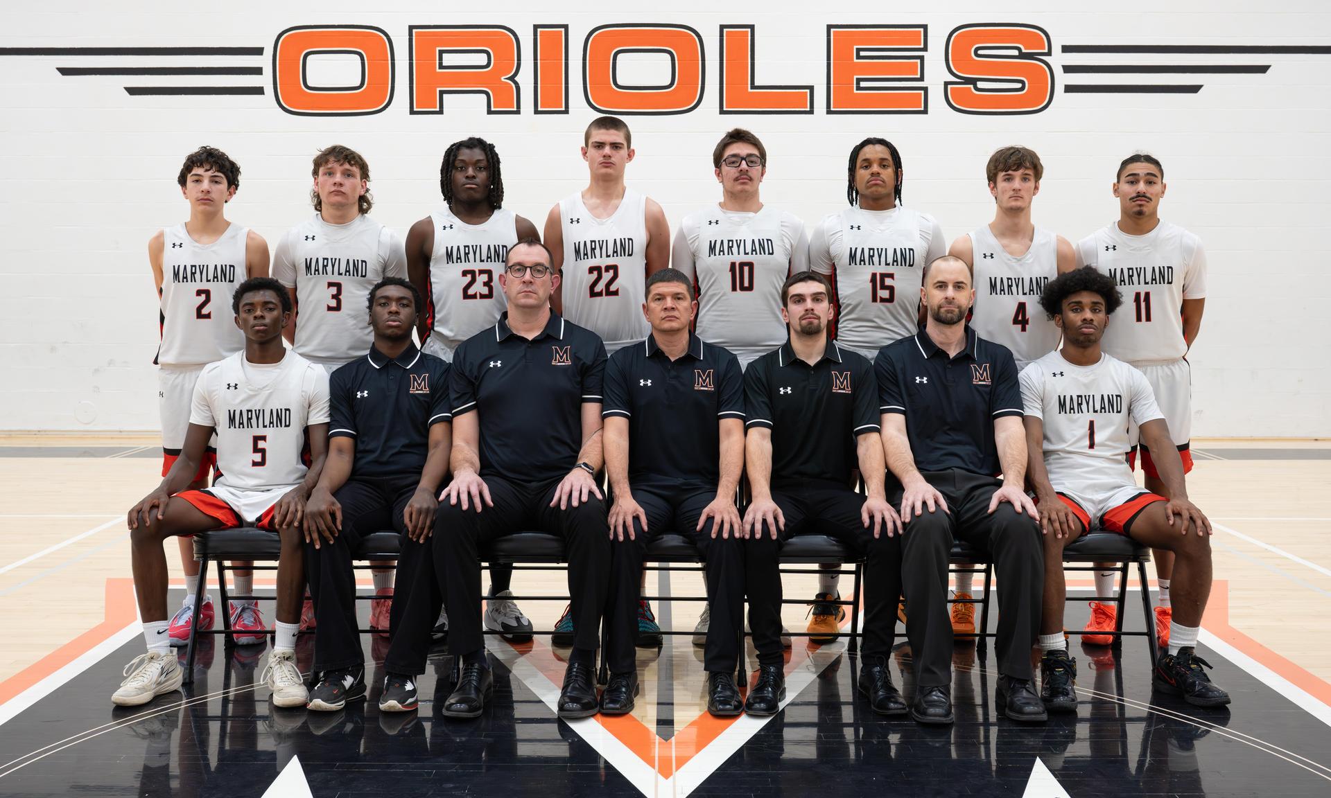 2025-26 Varsity Boys Basketball Team Picture