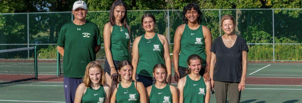DVFriends Girls Varsity Tennis Team Fall 2024