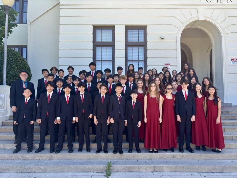 Bel Canto group at Huntington Middle School