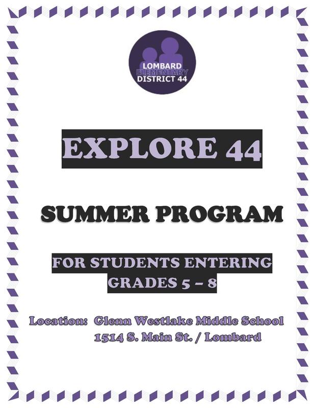 Explore 44 - Summer Enrichment Program Thumbnail Image