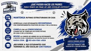 End of year flyer spanish