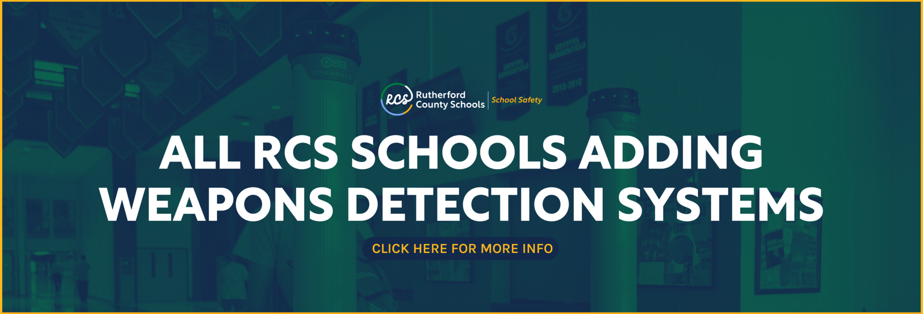 All Rutherford County Schools adding Weapons Detection Systems