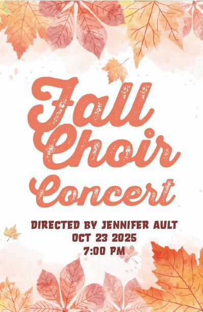 choir concert text