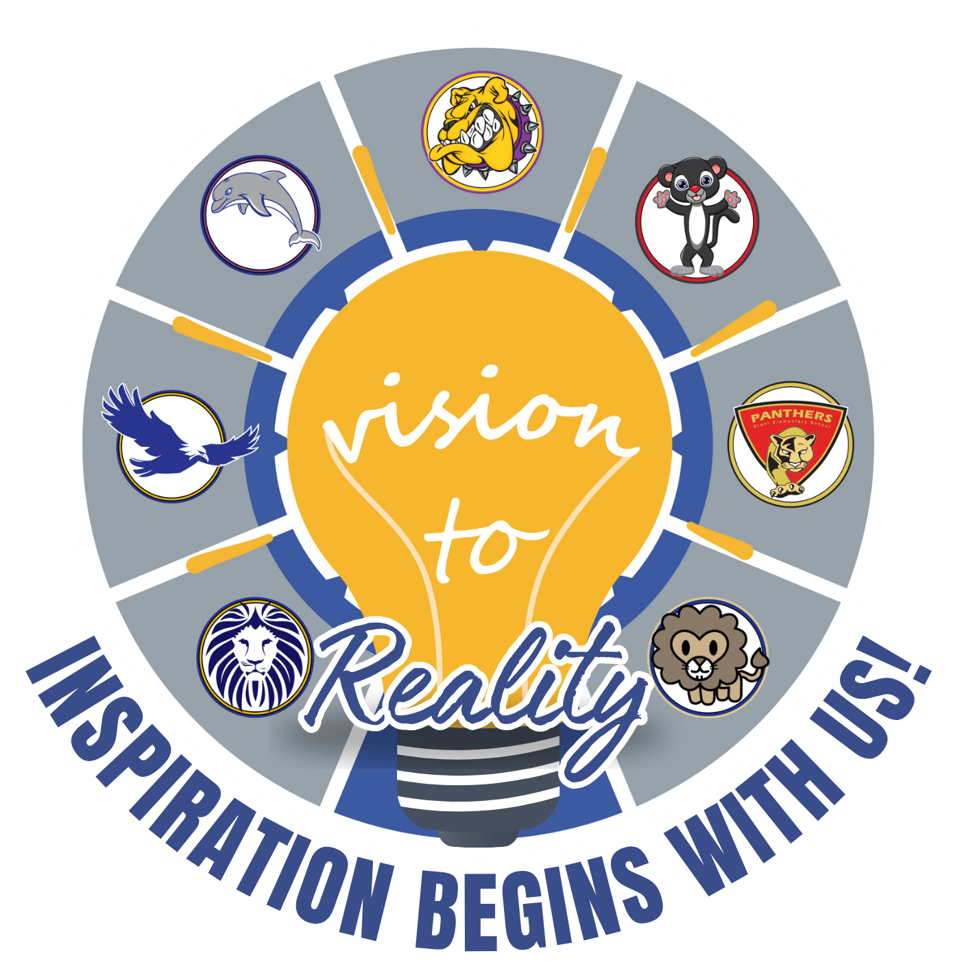 Vision to reality logo