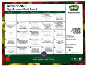 October Menu