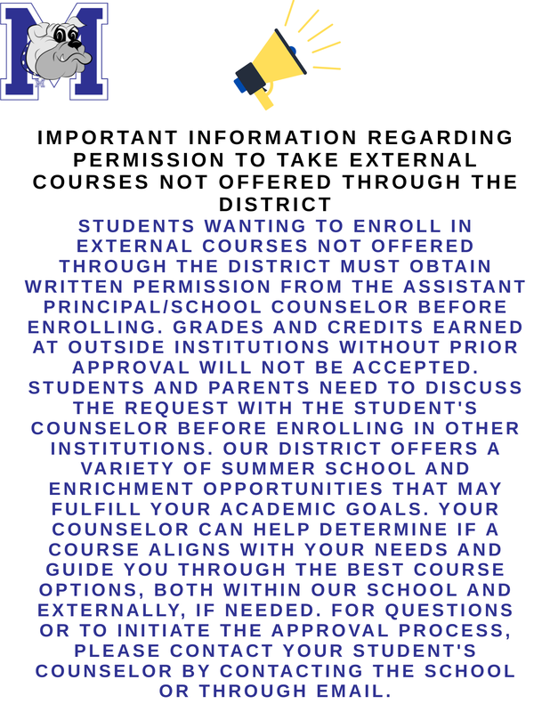 Important Message about Courses