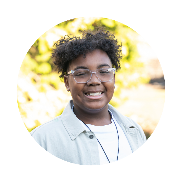 Center School student during photo day