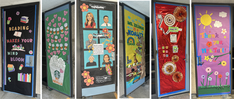 Staff Appreciation Month Door Decorating this weekend:  May 2 & 3 Featured Photo