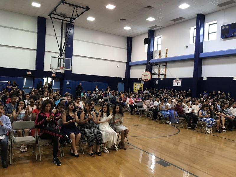 view of the audience in the awards ceremony