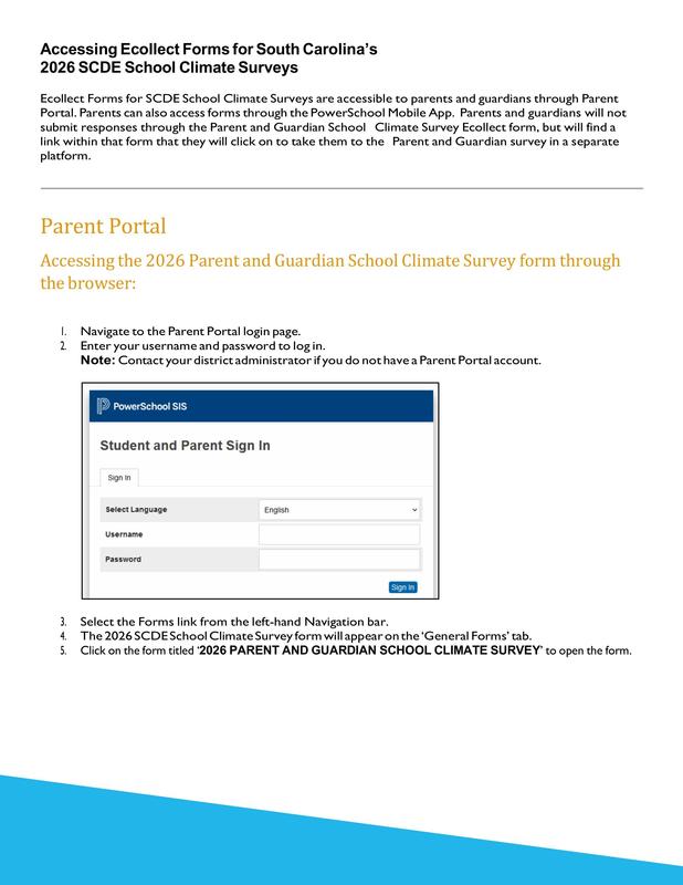 2026 SCDE School Climate Survey Featured Photo