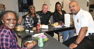 Sheriff Bryant “Wally” Jones hosted an appreciation luncheon to honor the Pike County 911 Dispatch Center during National Public Safety Telecommunicators Week (April 12–18, 2026)