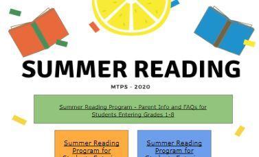 Picture for Summer Reading Information