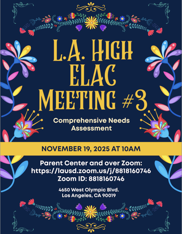 ELAC Meeting Featured Photo