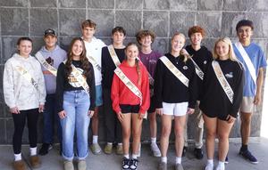 Members of the TKHS 2025 Homecoming Court.