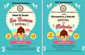 1st-5th Ice Cream Social