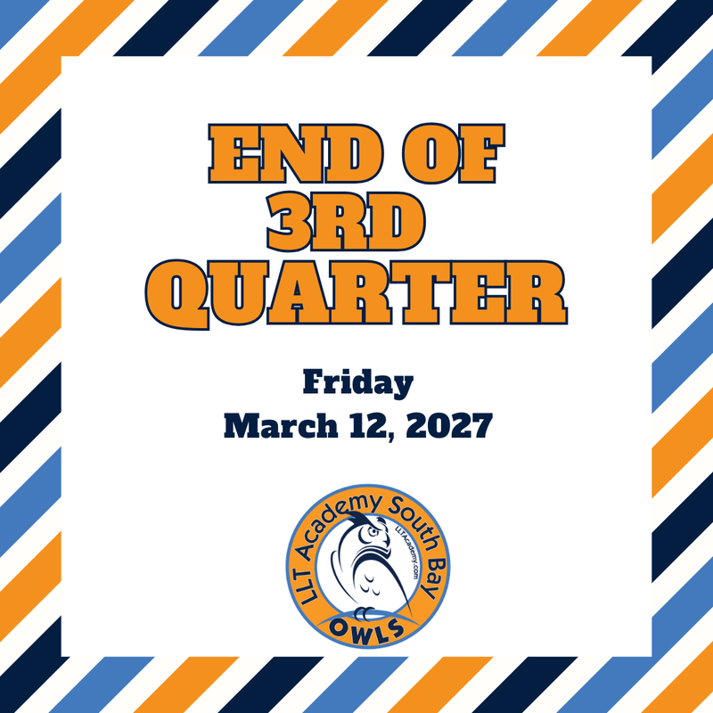 End of 3rd Quarter