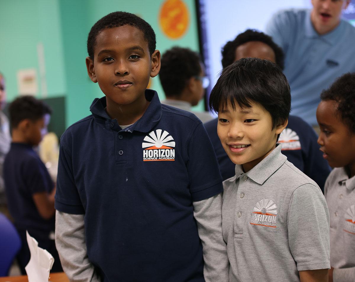 HSA Denison students in the classroom