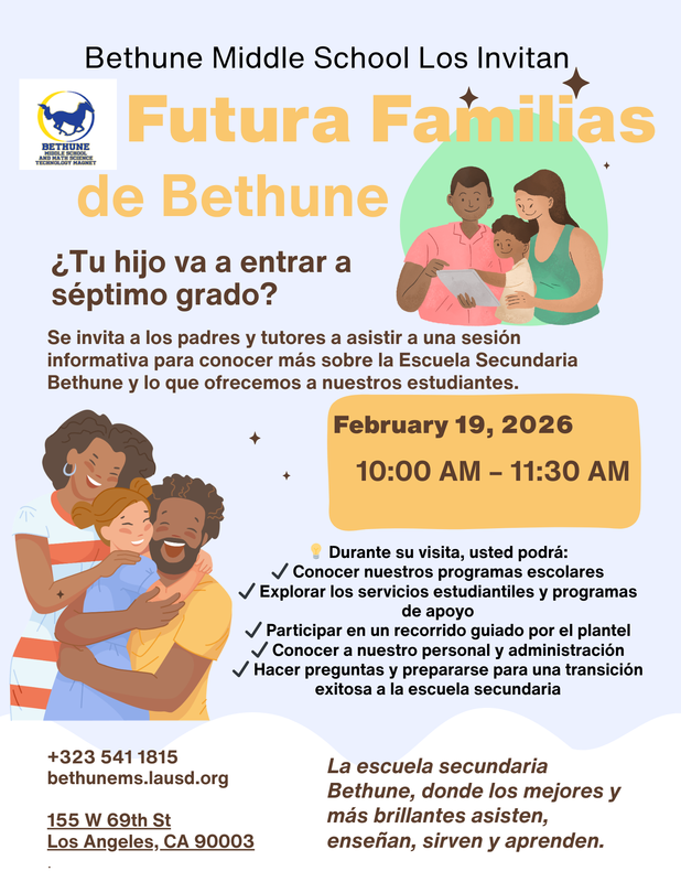 Incoming 7th Grade Parent Meeting