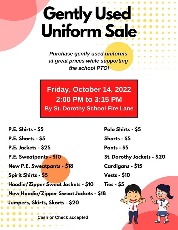 Gently Used Uniform Sale Featured Photo
