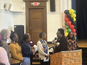 NAACP members present at RJB assembly