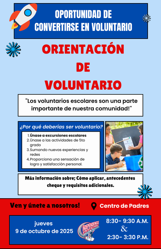orientacion de voluntario
