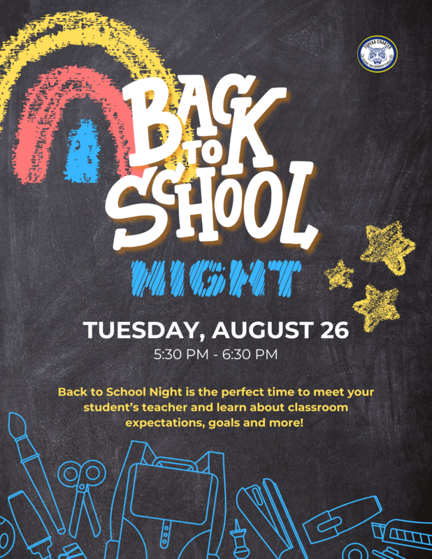 Back to School Night Flyer