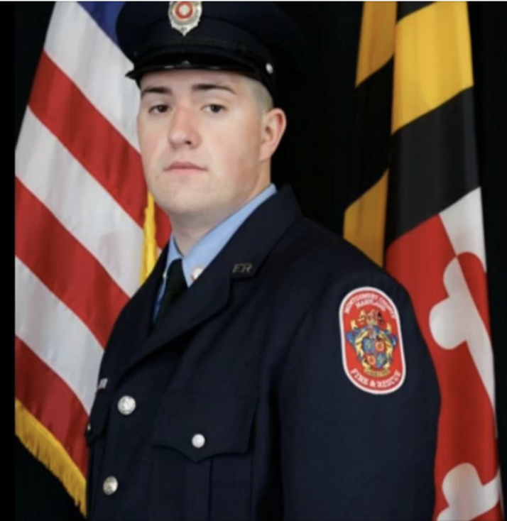 Firefighter Nick Bozetto '22
