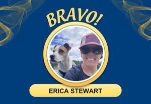 Bravo Award winner Erica Stewart