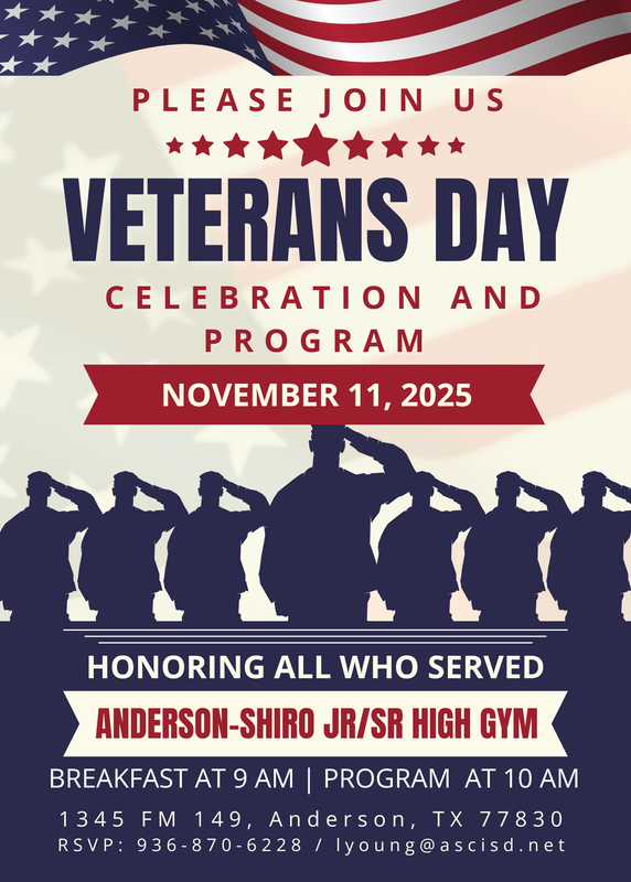 ASHS Veterans Day Program