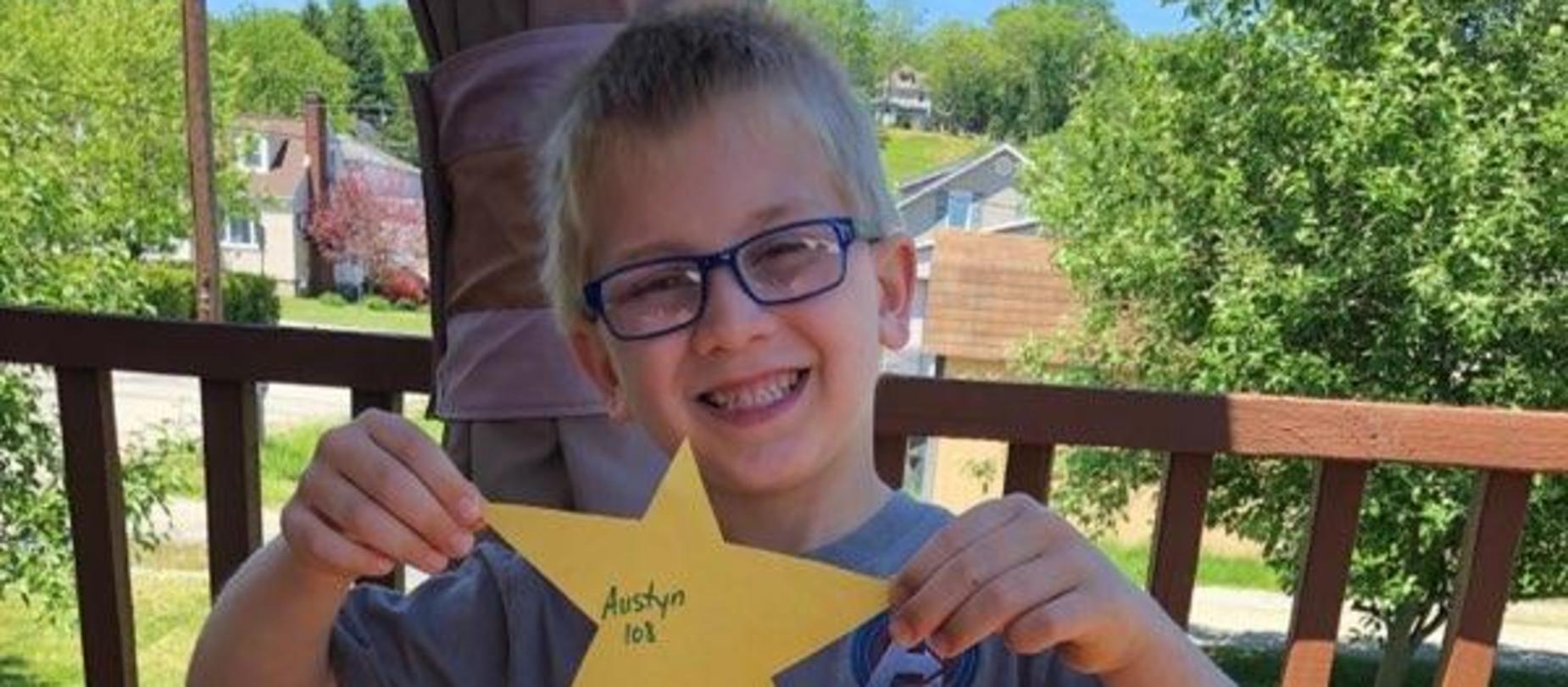 boy smiling for the camera