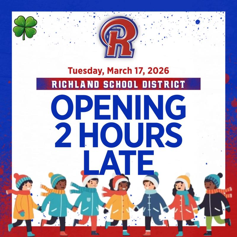 RSD WEATHER ALERT: Opening 2 Hours Late - Tuesday, March 17, 2026 Featured Photo