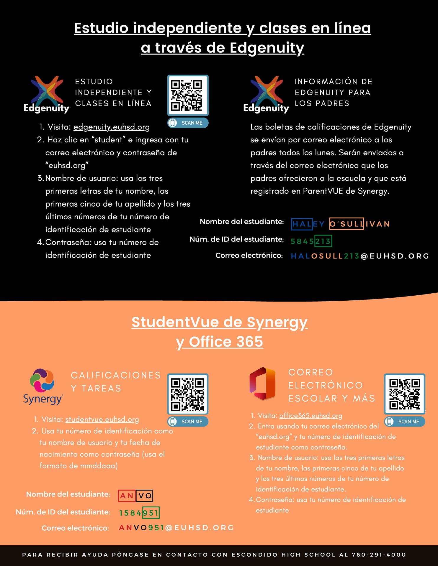 log in info spanish page 2