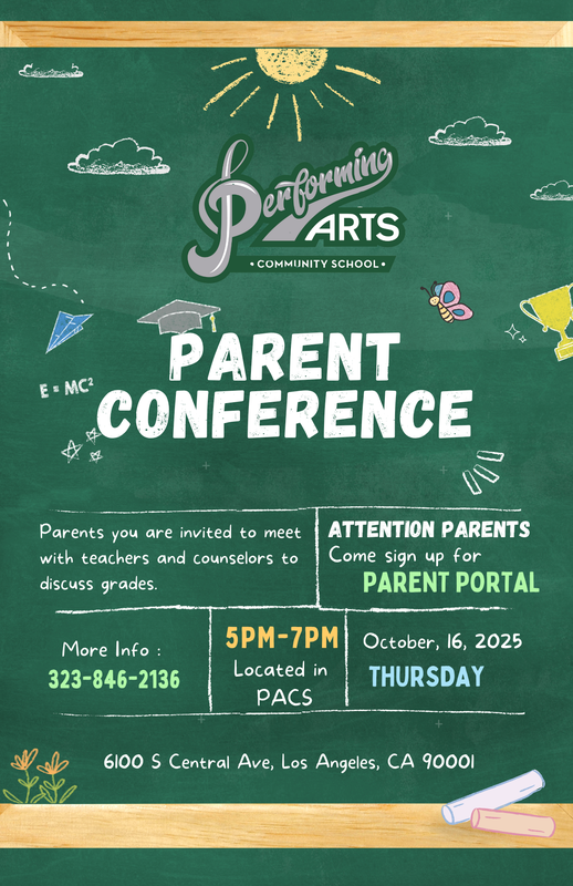 Parent Conference Oct. 16th, 5-7PM Featured Photo