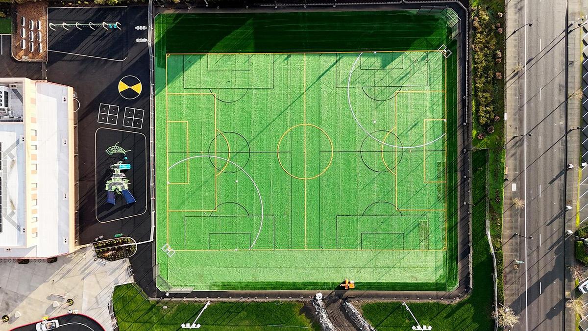 Cornelius ES synthetic turf field