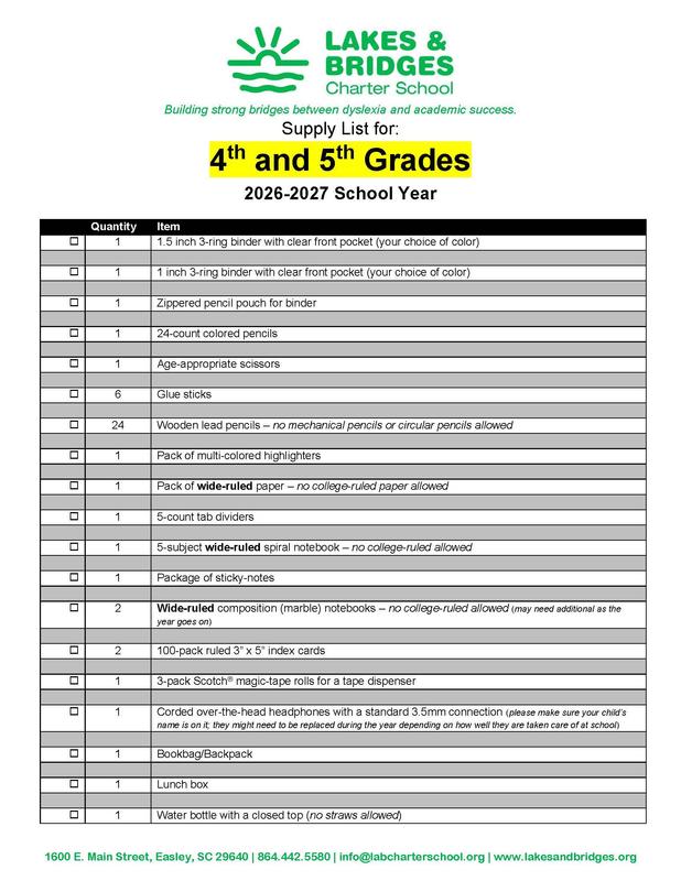 4th and 5th Grades