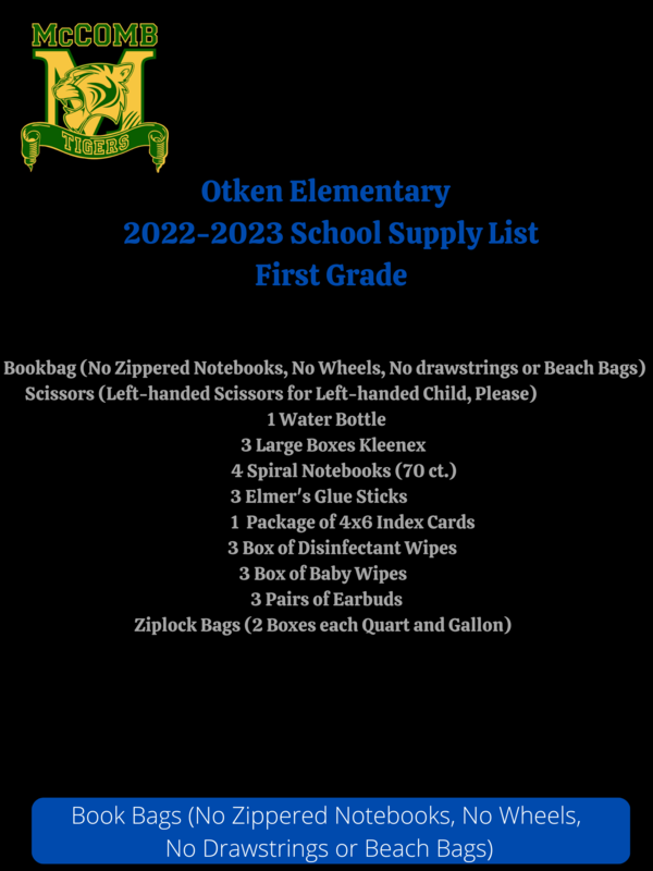 Otken Elementary School News