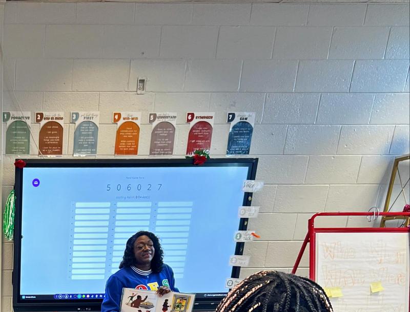 Readers Inspire 3rd Graders at TMSA