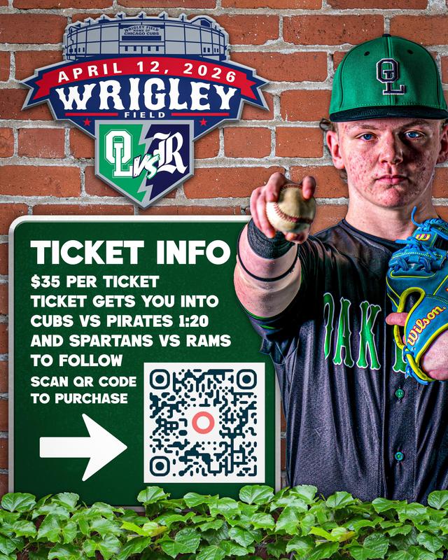 Athlete stands holding baseball out with brick background with ivy at the bottom