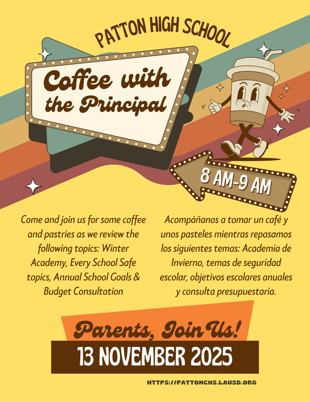 Coffee with Principal