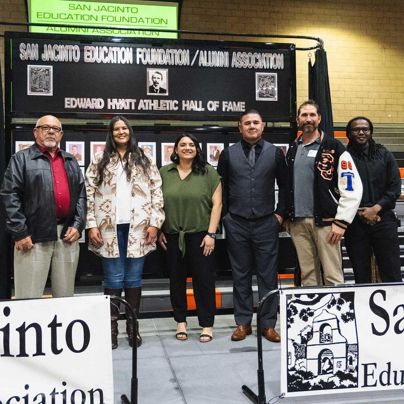 Group photo of Hall of Fame Inductees on 1-31-2026