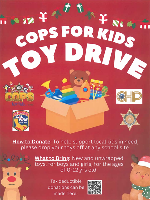 Cops for Kids Toy Drive