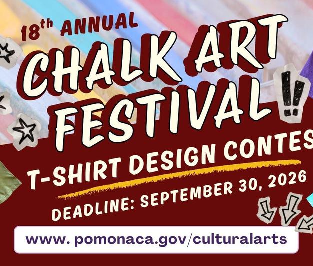 Chalk Art festival homepage banner