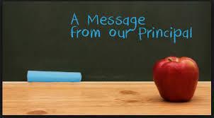 MESSAGE FROM THE PRINCIPAL Featured Photo