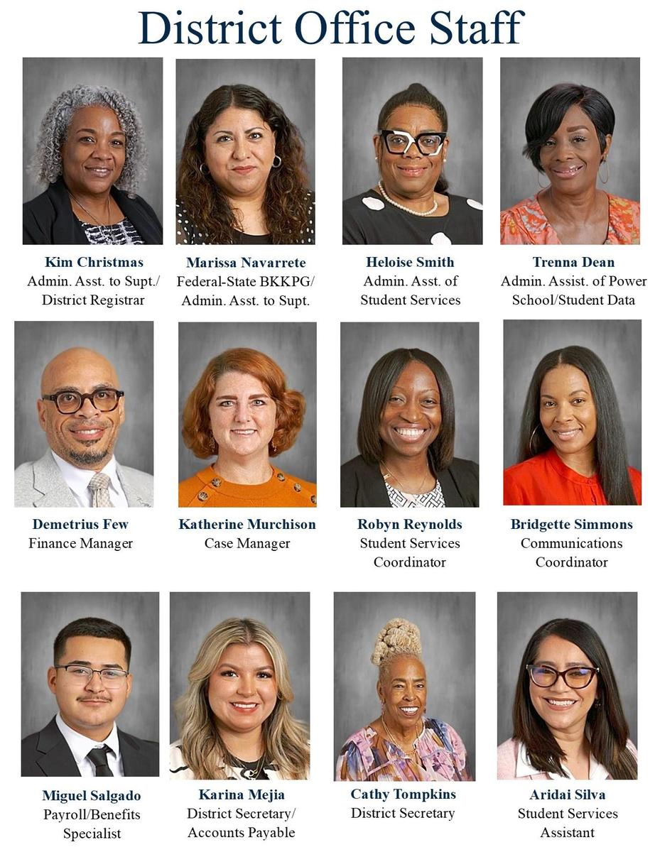 District Staff 2026